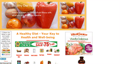 Desktop Screenshot of healthy-diet-healthy-you.com